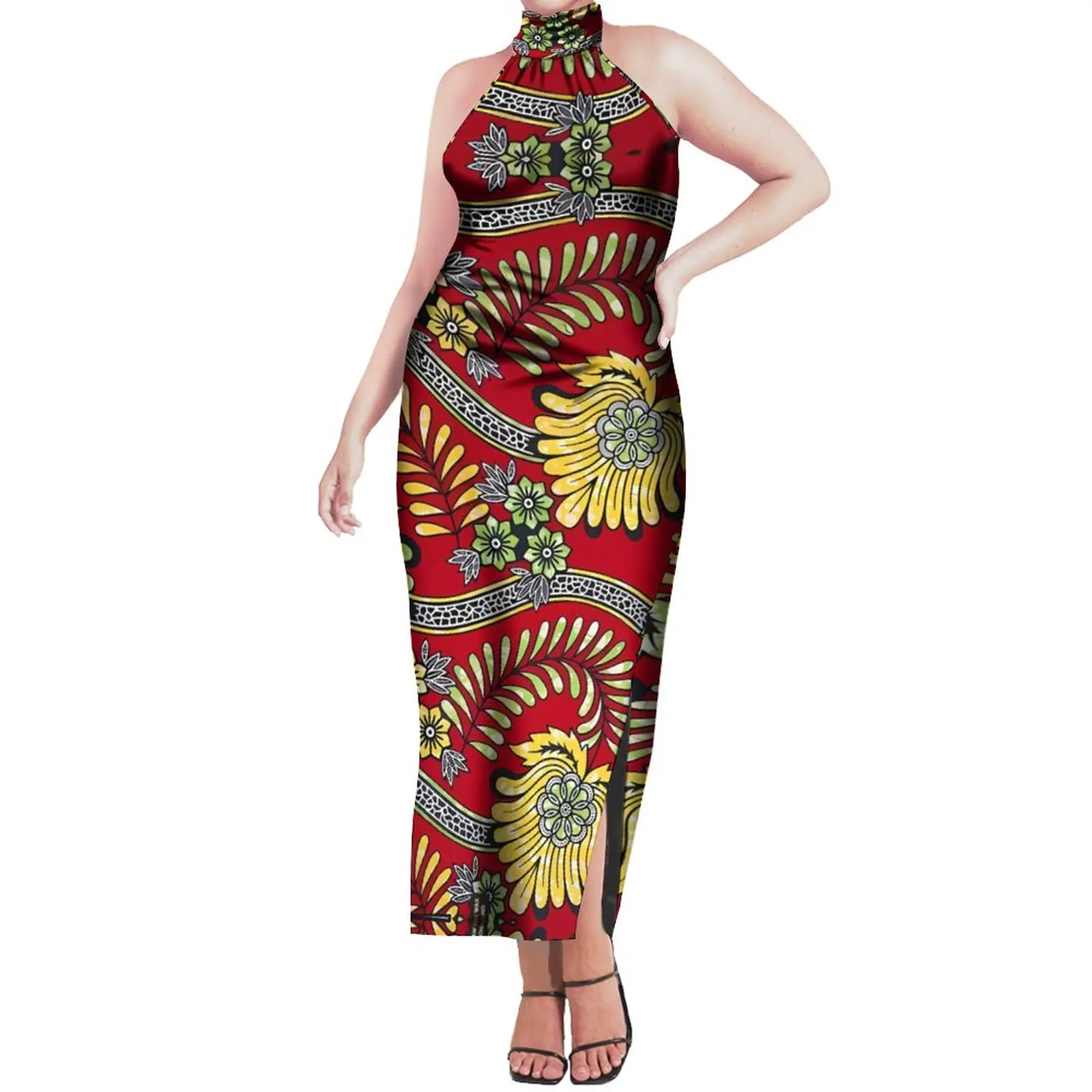 Polynesian Dress Off The Shoulder Samoa Sexy Cute Hawaii Outfit For Woman Newest Polynesian Style For 2024 Polynesian Fashion