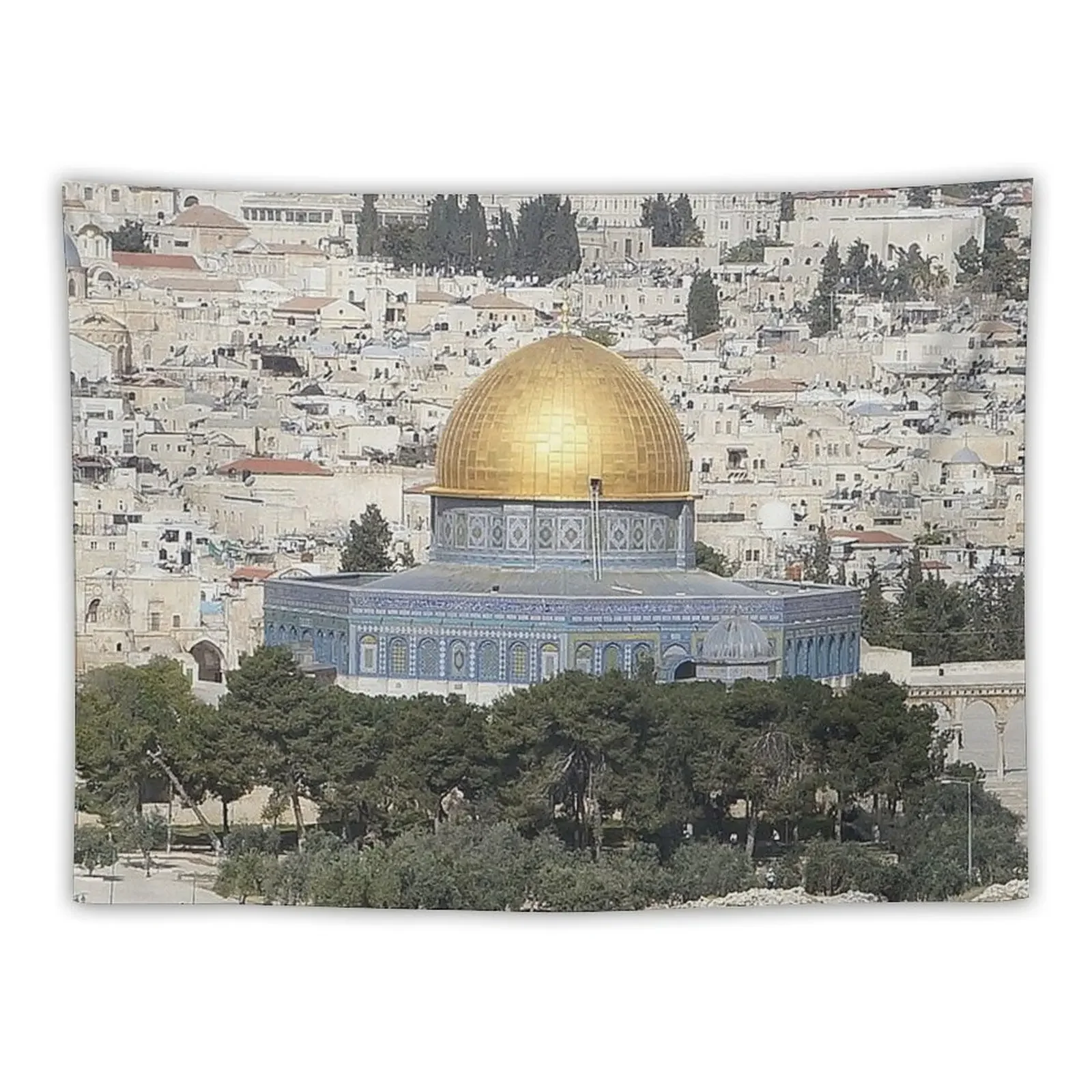 Jerusalem Temple Tapestry Kawaii Room Decor Aesthetic Room Decors For Bedroom Wall Hanging Decor Tapestry