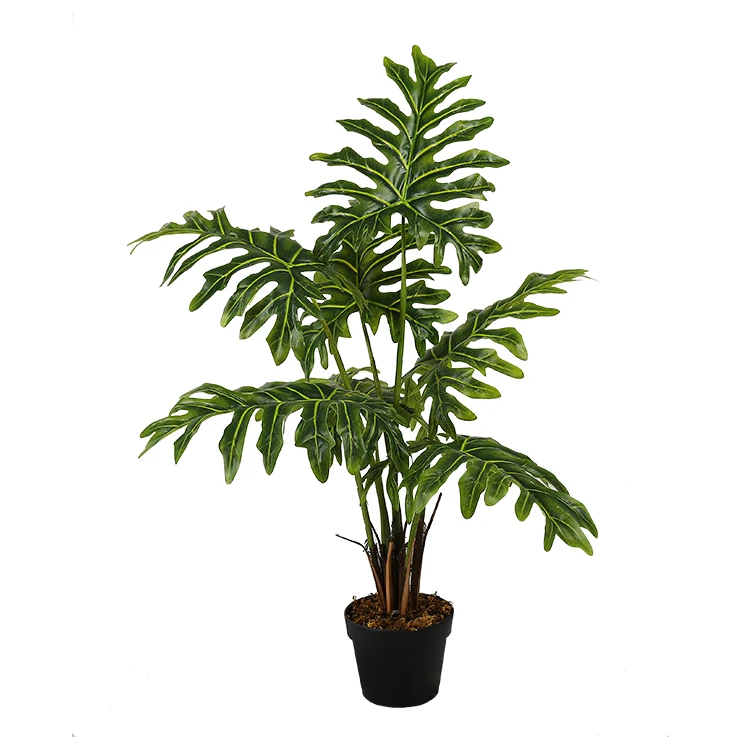 Home Decor Artificial Plants Taro Tree with Pot Fake Tree Artificial Tree Indoor Decoration