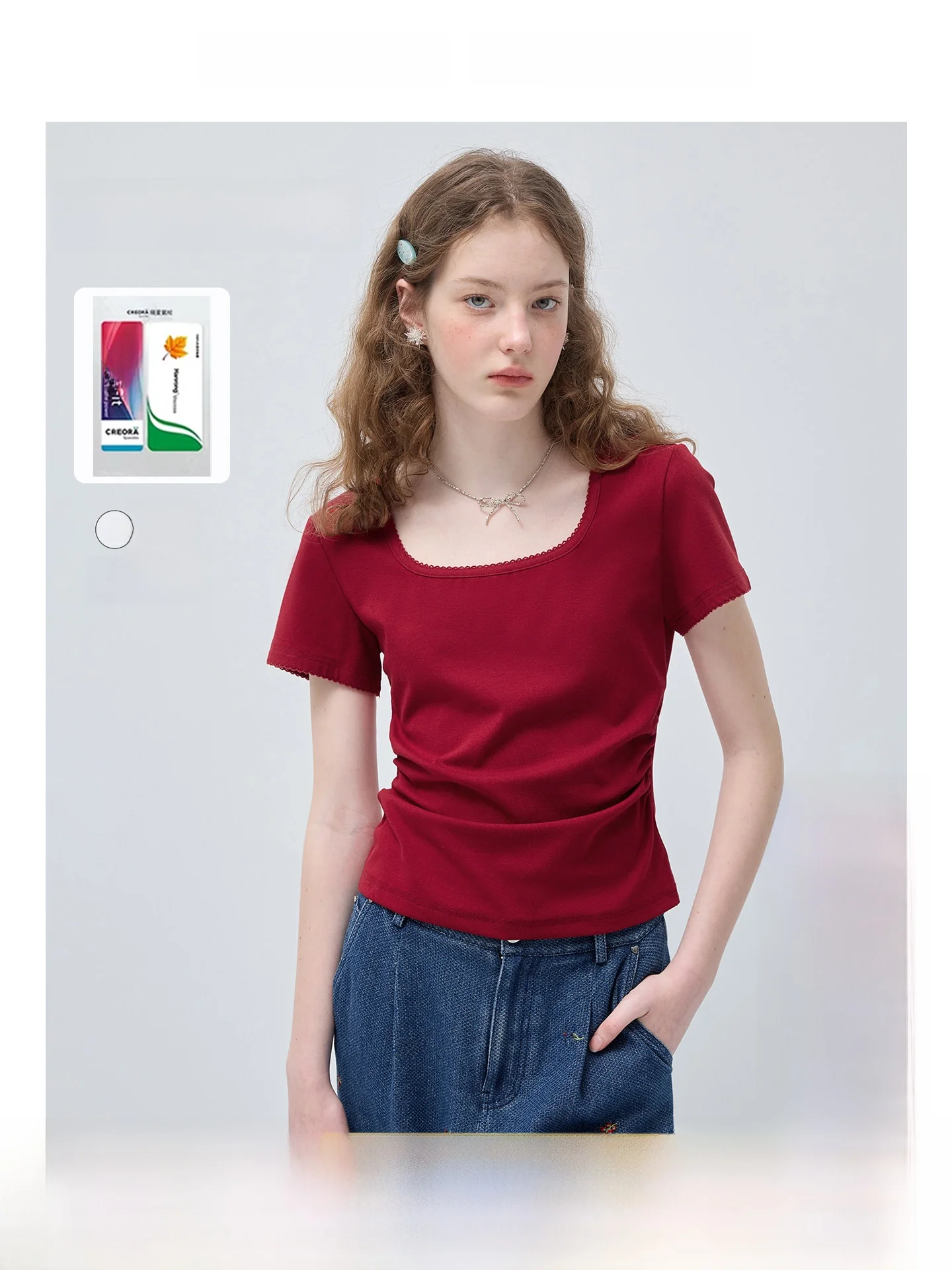 

plus Size Women's T-Shirt Knitted Short Sleeve Wood Pulp Fiber Shoulder Width Regular Fit Summer Pure Color Commute Style