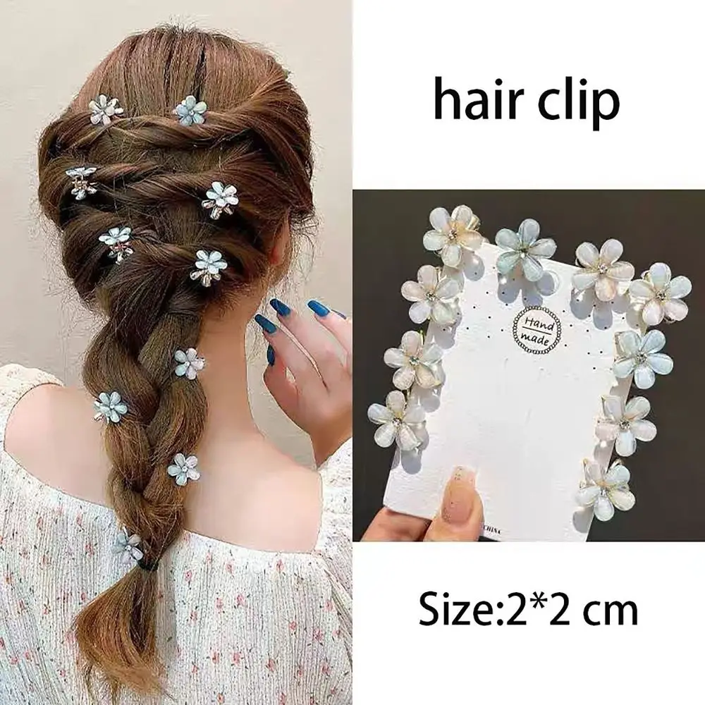 Casual Cymophanite Hair Clips High Elastic Spring Gradient Ramp Side Clip Headdress Hair Accessories Bangs Clip Female