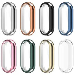 For Xiaomi Mi Band 8 Full Cover PC Case For Xiaomi Mi Band 8 Screen Protector For Mi band8 Protective Case TPU Watch Case