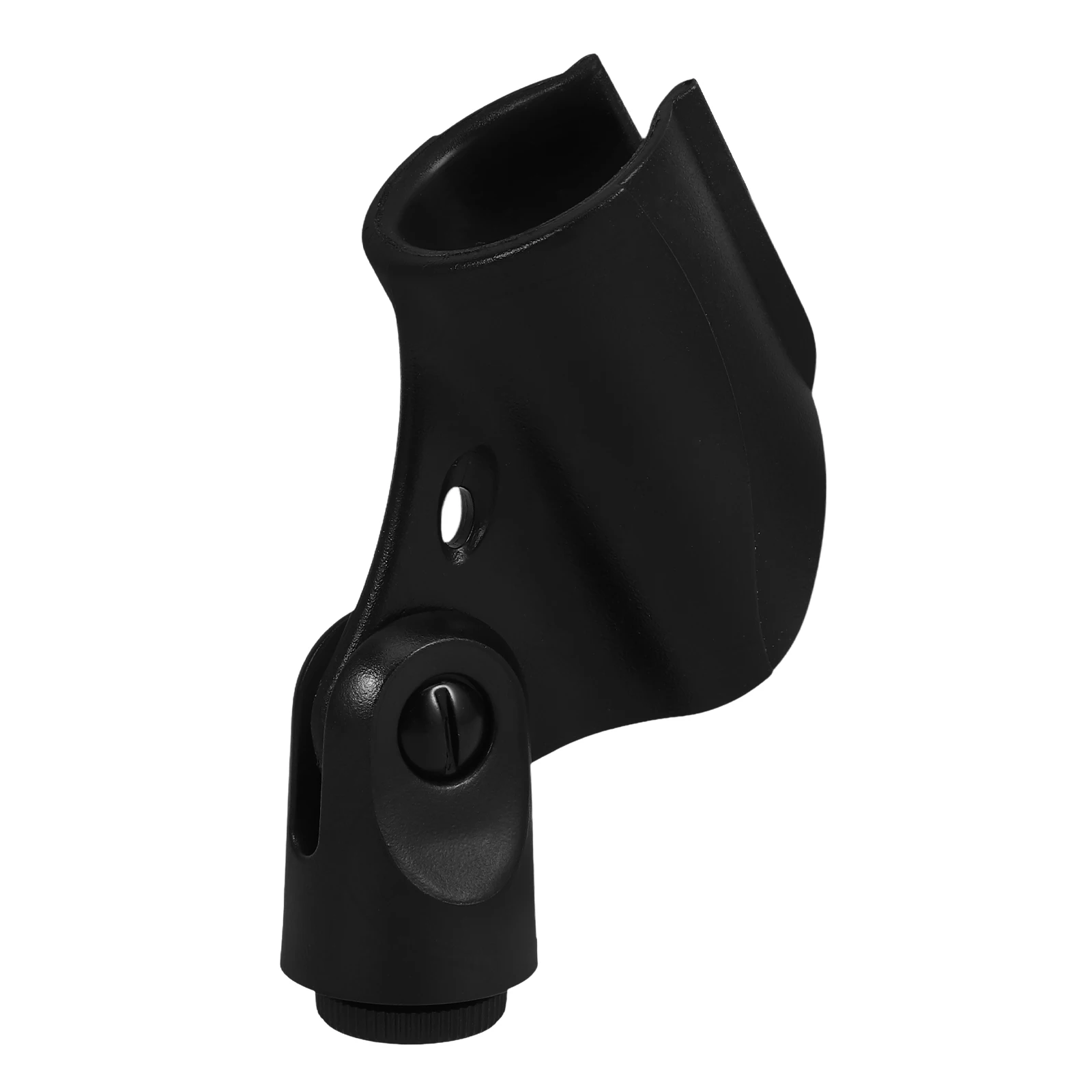 Soporte de Clip de micrófono para soporte, soportes universales negros, abrazadera, accesorio para diadema