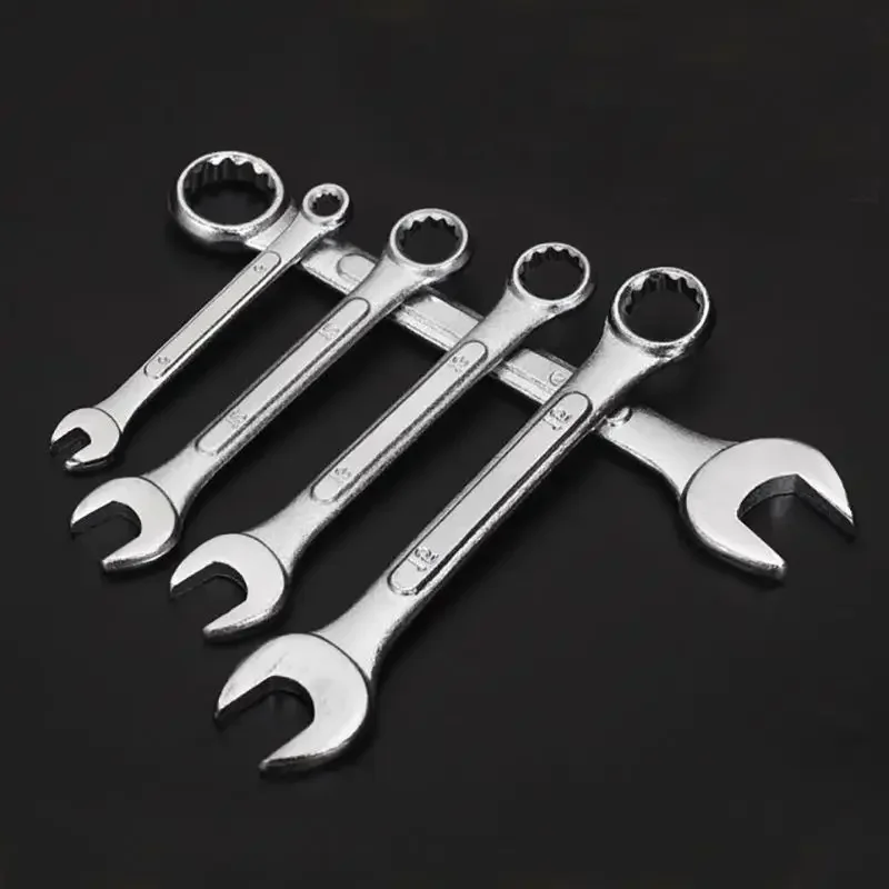 メートル式コンビネーションリングオープンエンドスパナレンチ 4mm 5mm 6mm 7mm 8mm 9mm 10mm 11mm 12mm 13mm 14mm 15mm 16mm 17mm 18mm 19mm 20mm