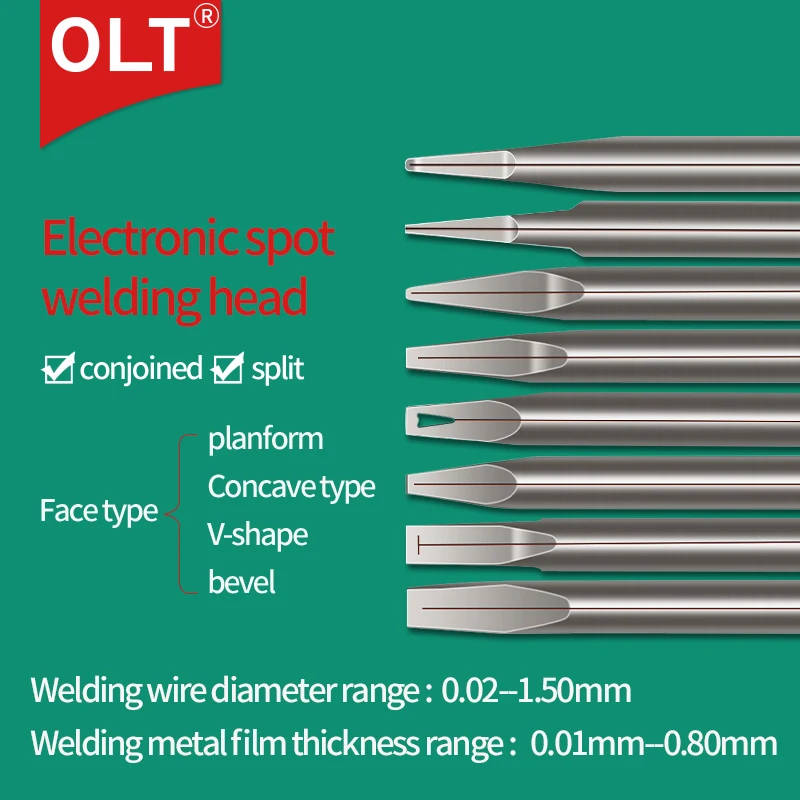 ZHZZ Molybdenum electrode head,enameled wire spot welding head,universal precision spot welding head U855,U935,U876,U848,DK2020