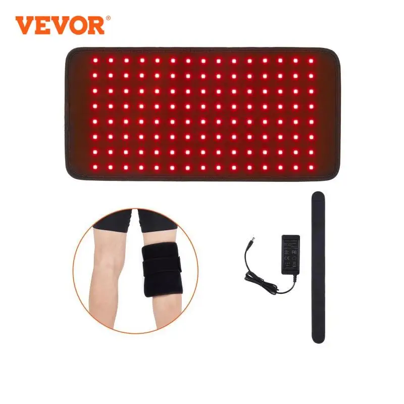 VEVOR Red Light Therapy Pad 120/400/1280PCS LED Light Therapy Padfor Back Shoulder Neck Pain Relief Skin Health Wound Healing