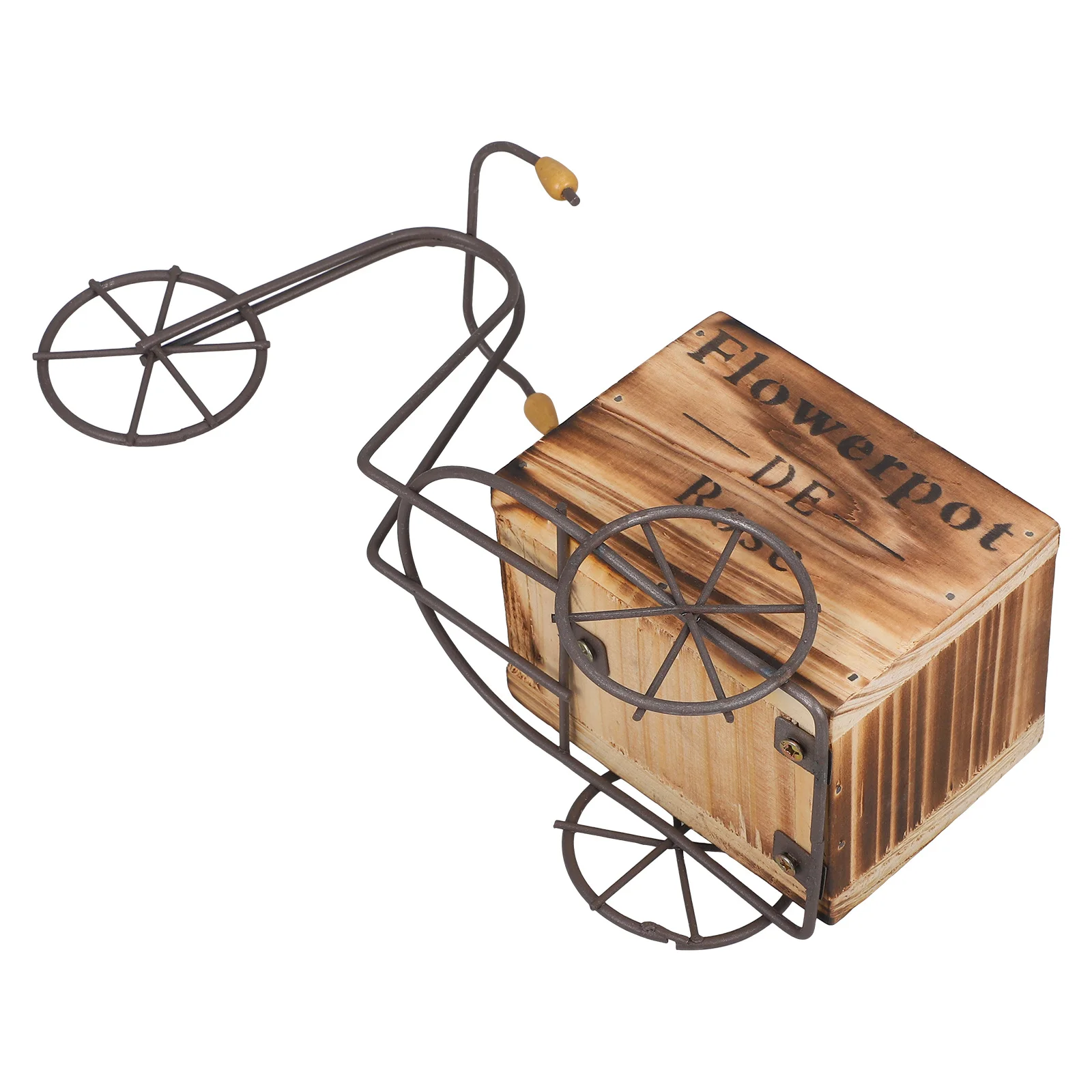 

Bike Small Metal Kits Metal Planter For Bike Model Desktop Shelf Home Office Decor Miniature Bicycle Ornament