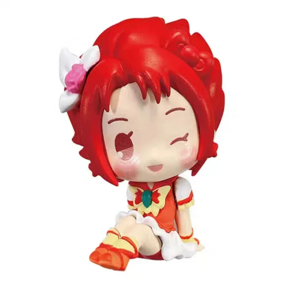 Bandai Pretty Cure Sanrio Collaboration Style Action Figures Model Gashapon Doll Collect Ornaments Official Genuine