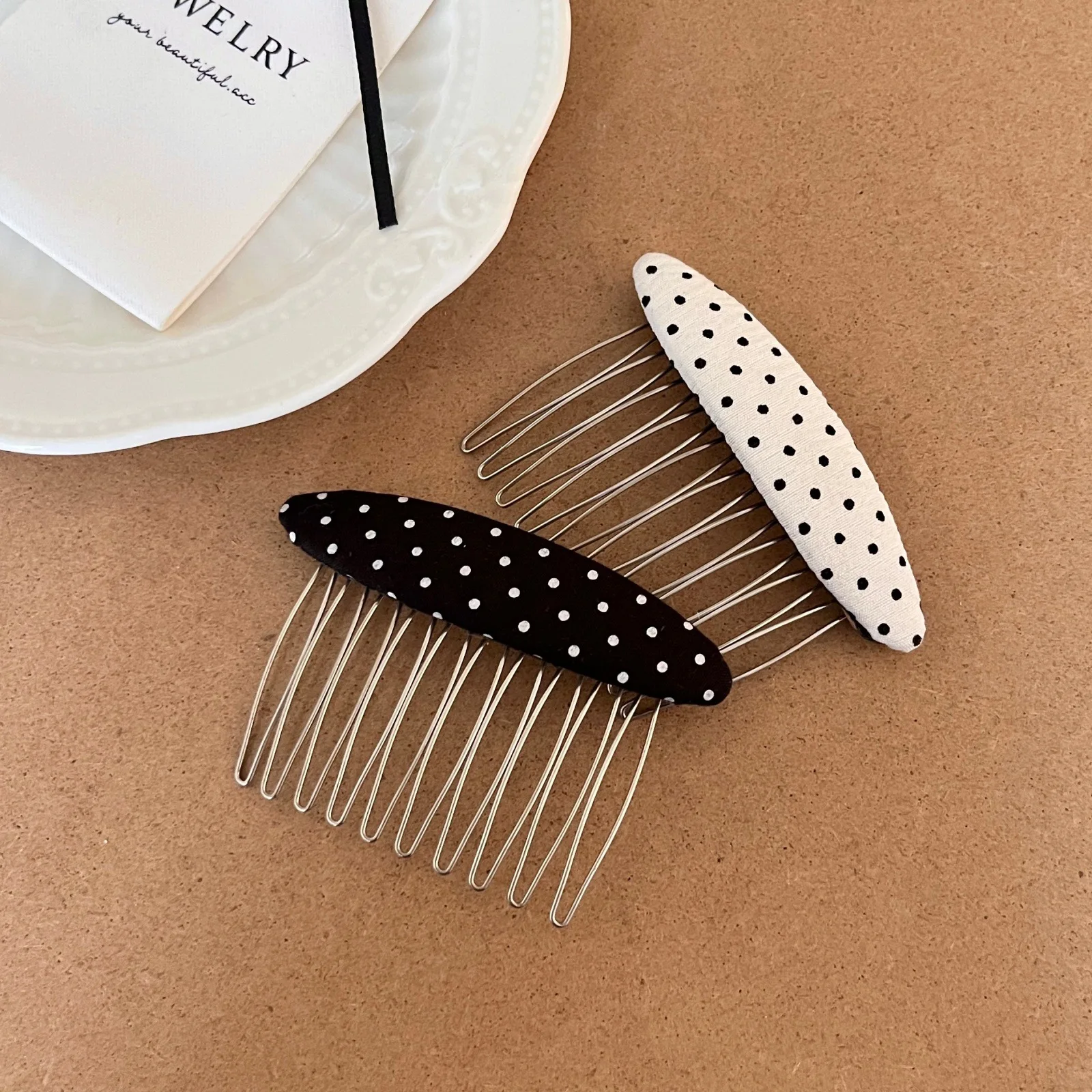 Japanese and Korean style hair clips, bangs combs inverted hair clips toothed hairpins anti-slip hair clips and updo hair clips view 5