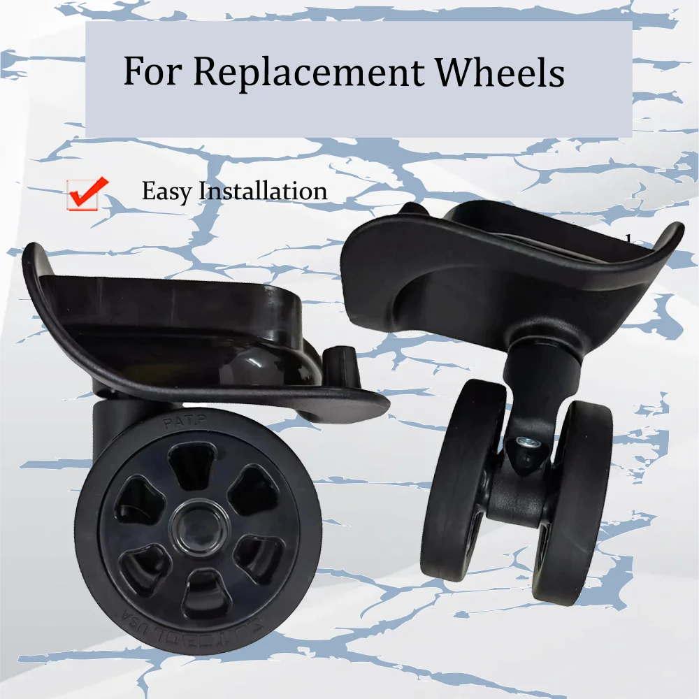 

For SJTOBOL T122 Luggage Spinner Caster Wheels Repair Kit For Suitcase Bag with Silent Bearing Wear-resistant