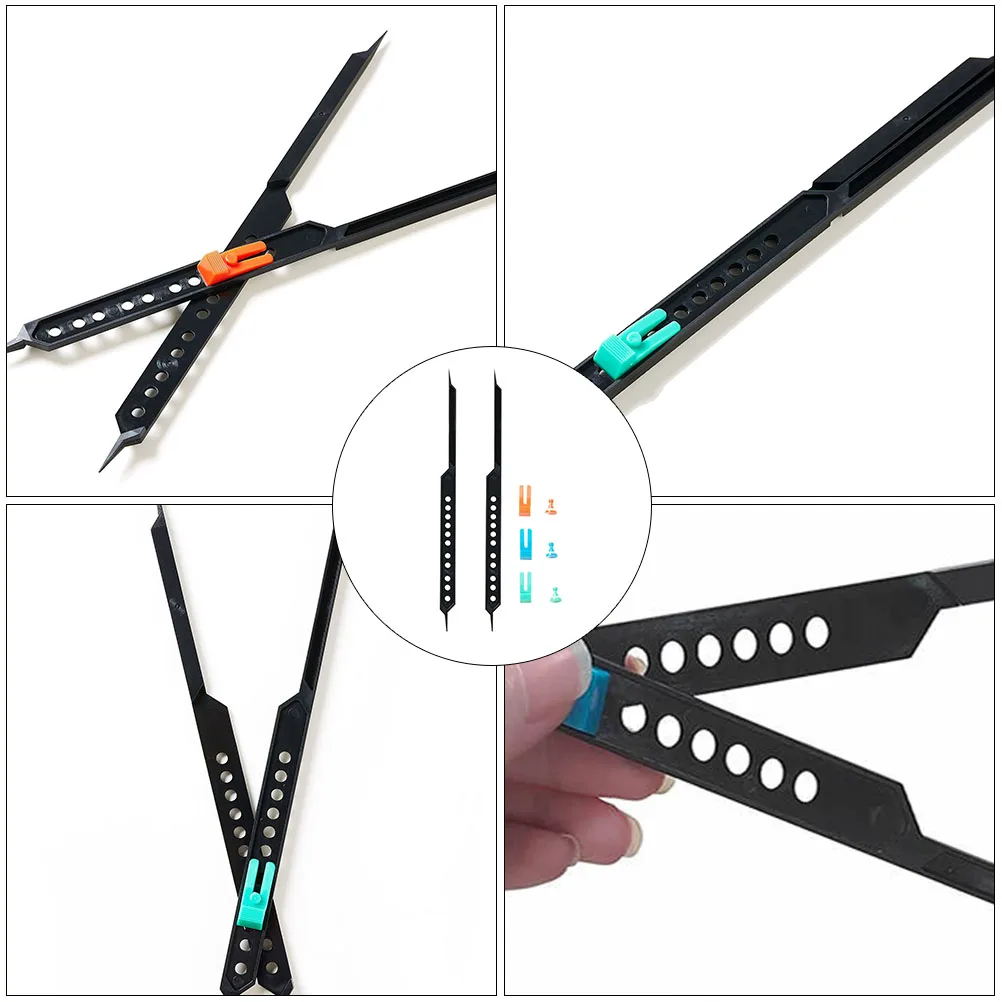 Multi-tool Drawing Scale Purpose Ruler Dividing Line Proportional Divider for Artist Adjustable Architect Drafting