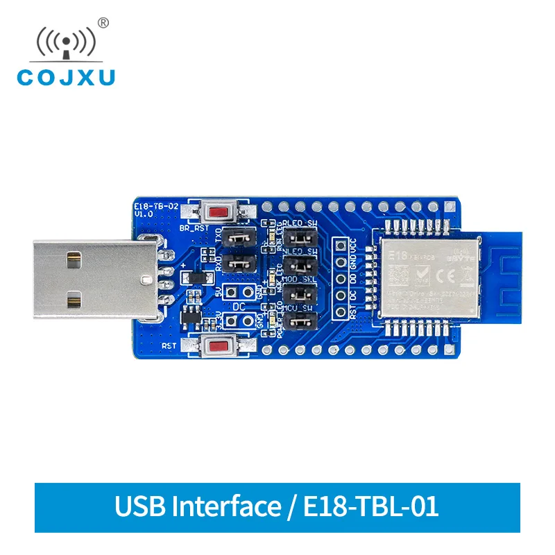 CC2530 USB to TTL UART CH340G Test Board Kit ZigBee Module 2.4GHz cojxu  E18-TBL-01 for E18-MS1-PCB