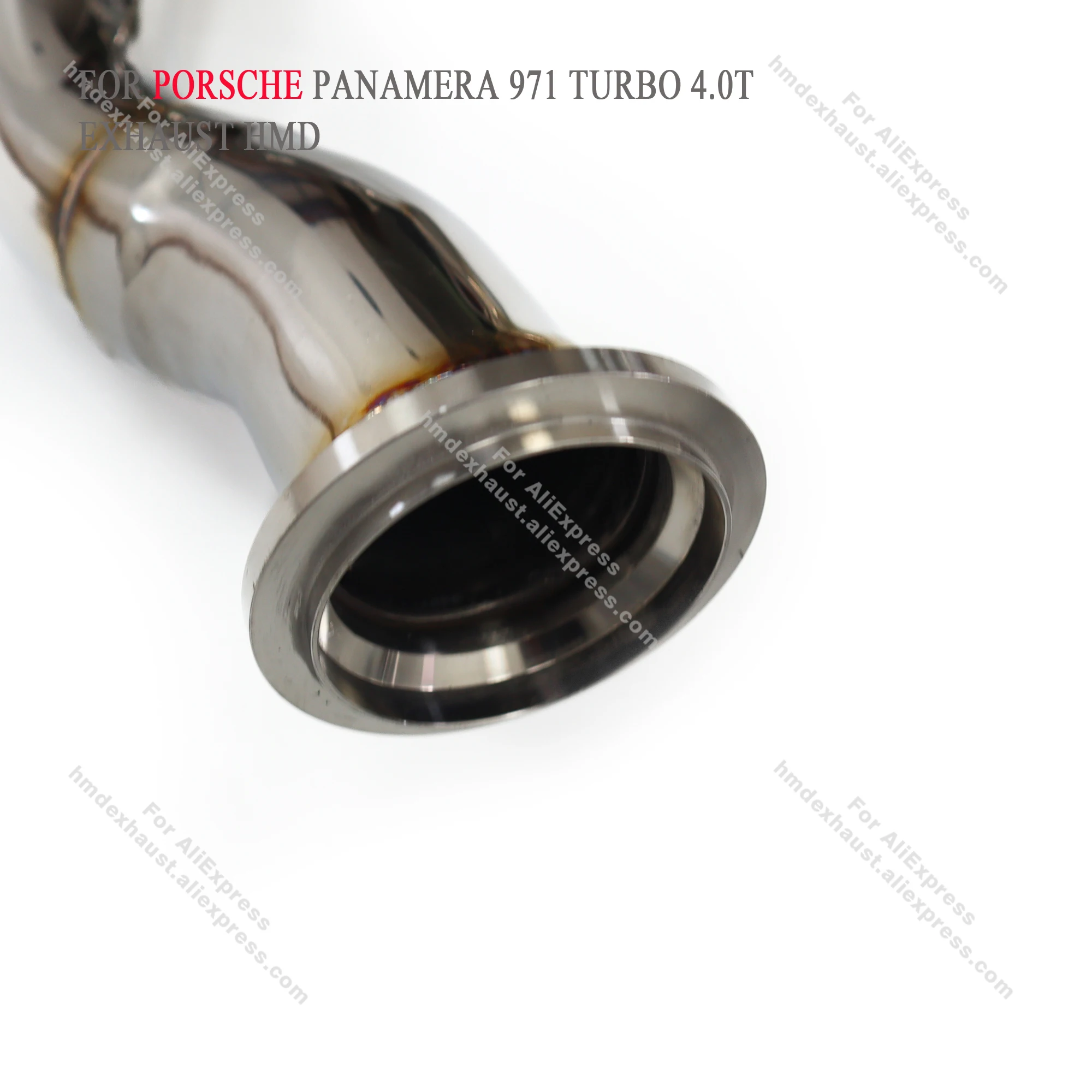 

High Quality Resonant Tube For Porsche Panamera 971 Turbo 4.0T Stainless Steel Exhaust System Without OPF High Flow Performance