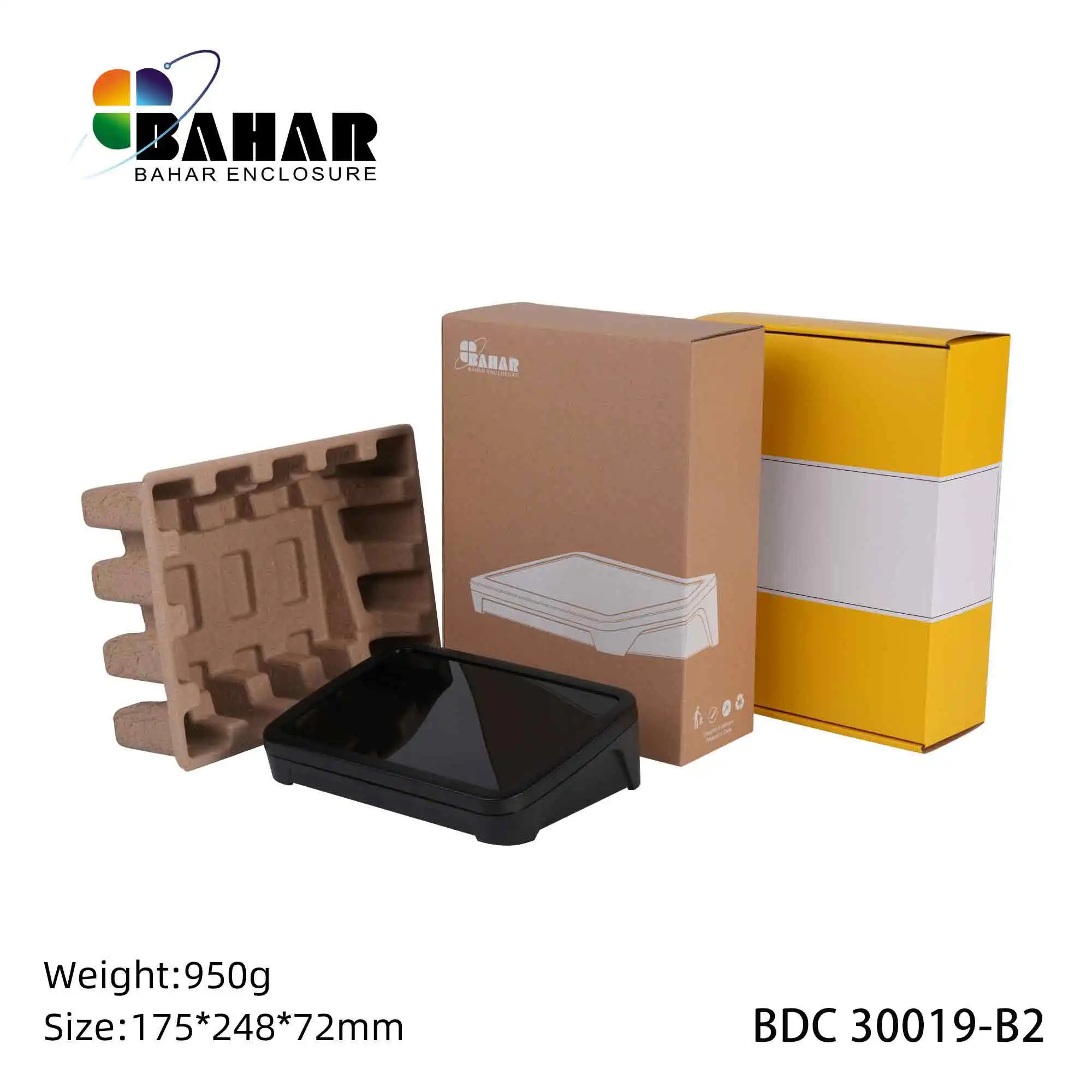 MODEL BDC 30019 Bahar Enclosure ABS Plastic Housing Desk-top shell Wire Junction Box Instrument Case