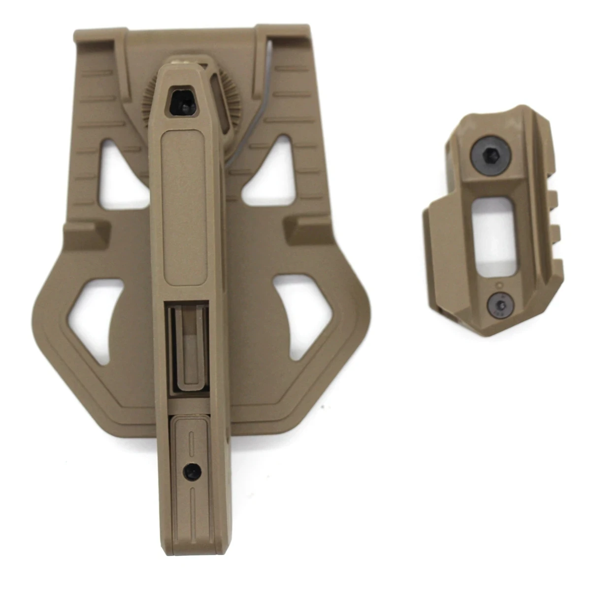 /حافظة بندقية تكتيكية مع السكك الحديدية لـ Glock G17 G19 G22 SW40/357 الخصر بيسولت الحافظة 9 مللي متر SW40 مسدس بندقية في الهواء الطلق CS الرجال