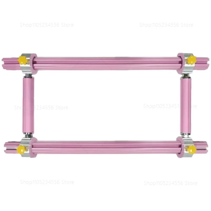 Heavy Duty Aluminum Sliding Bar Cross Stitch Frame Thickened Adjustable Large Fabric Holder