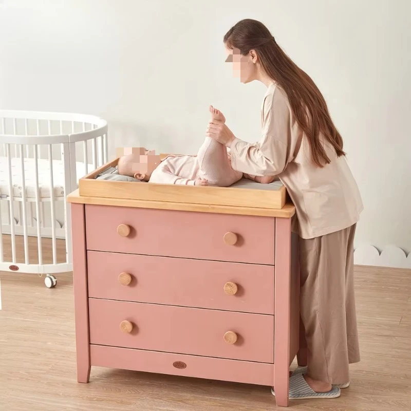 

Высококачественный деревянный шкаф-купе для спальни с 3 ящиками для хранения и организации вещей