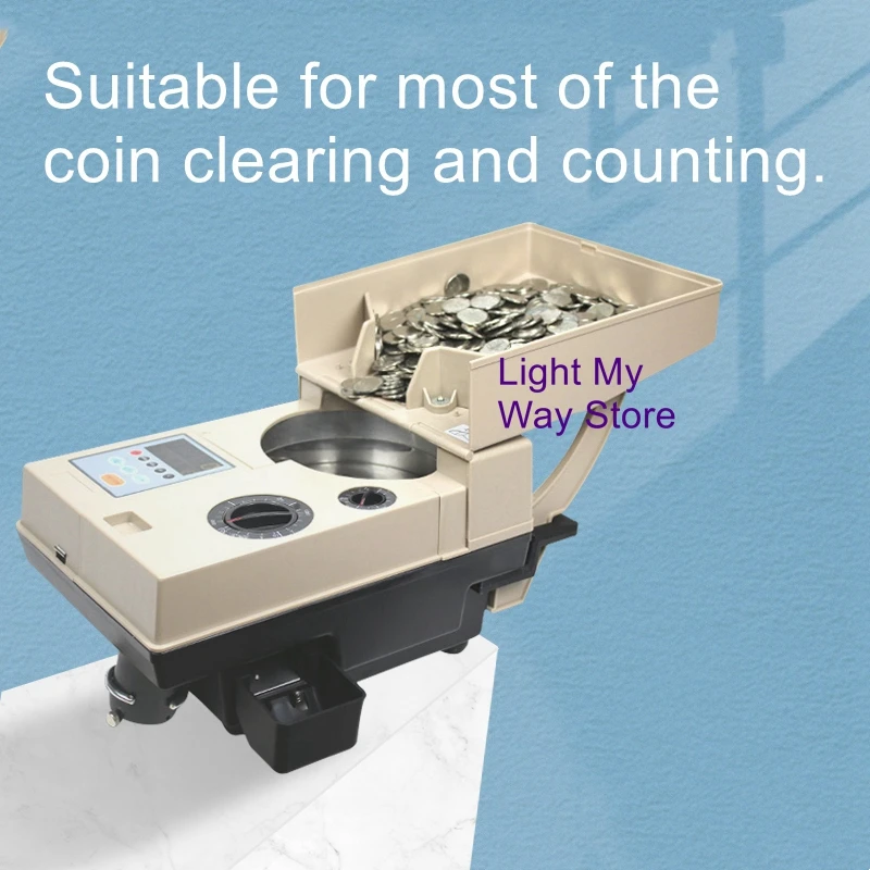 

YT-518 coin clearing machine game coin counting machine coin counting machine multi-country coin counting machine