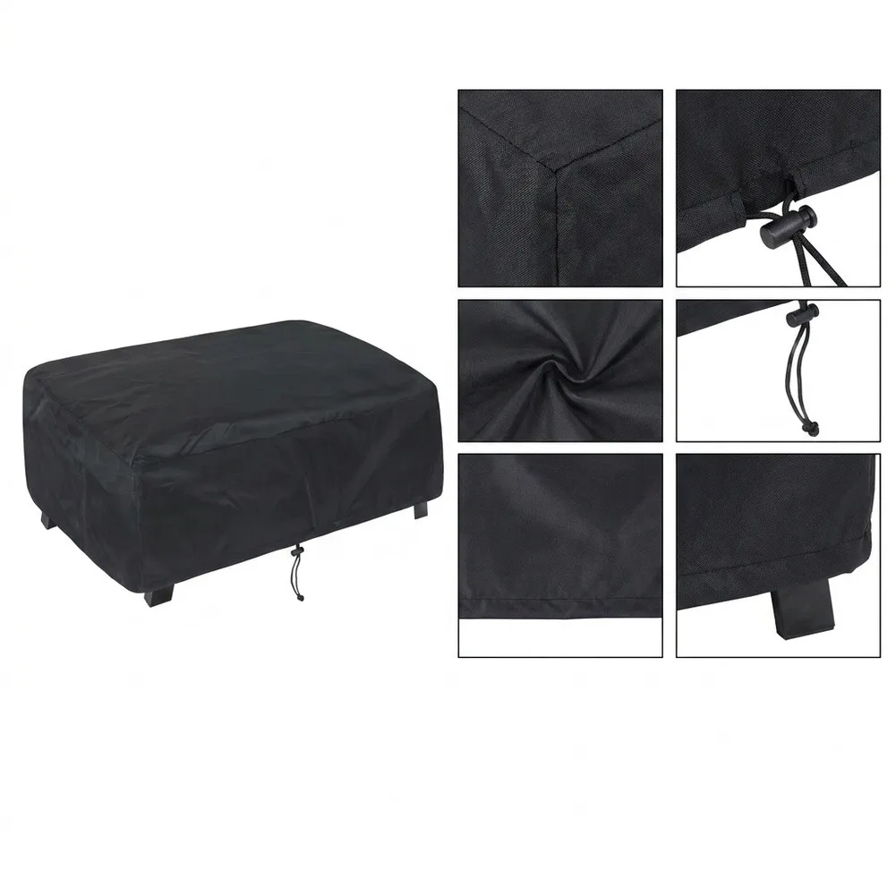 Waterproof 420D Oxford BBQ Cover For Plancha Grill 2 Burner Griddle Rain UV Easy Clean Outdoor Garden Accessories