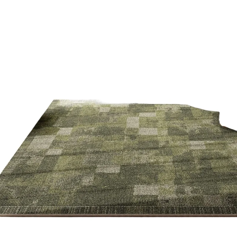 

Living room new French retro sofa coffee table floor mat, home no care thickened bedside blanket