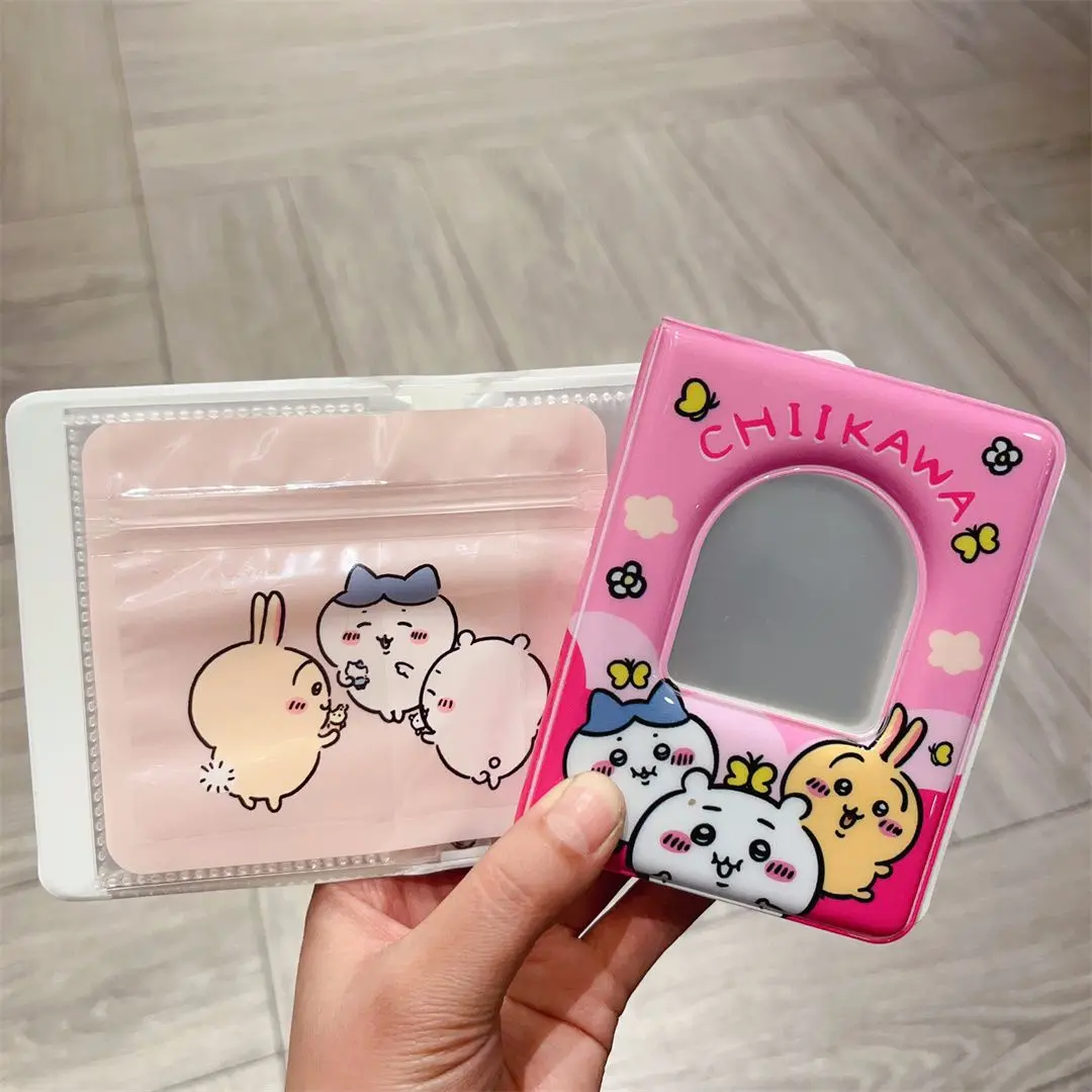 Chiikawa One Palace Card Book Chasing Star 3-inch Small Card Polaroid Photo Storage Card Bag view 4