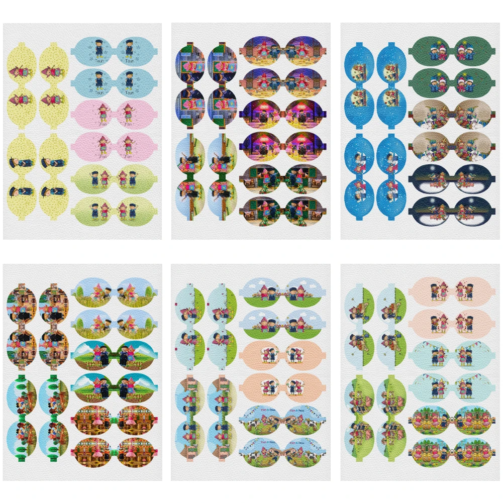 F A T W لطيف فتاة صبي الشعر القوس شكل الليتشي طباعة الجلود الاصطناعية Bowparts DIY بها بنفسك الشعر القوس الحرف فو الجلود