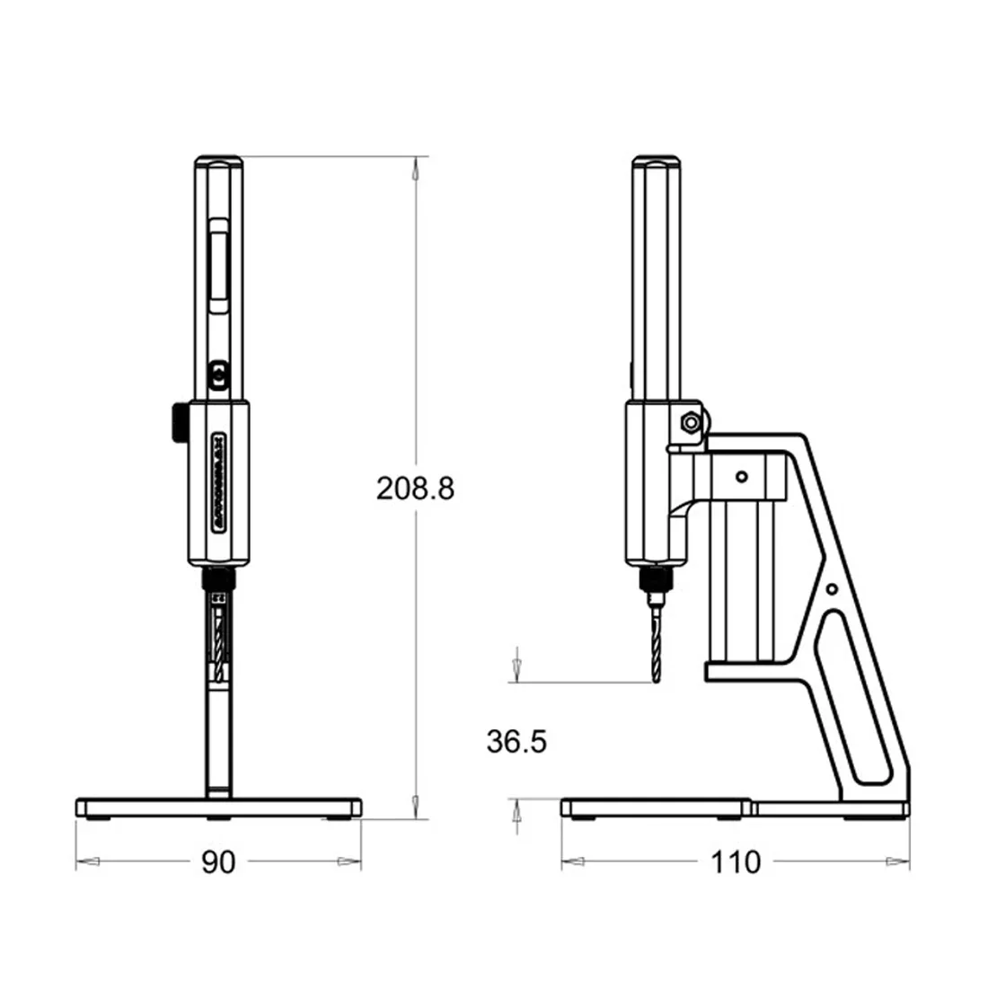 Table drill small household mini electric drill bracket multifunctional electric transformation table drill micro power tool