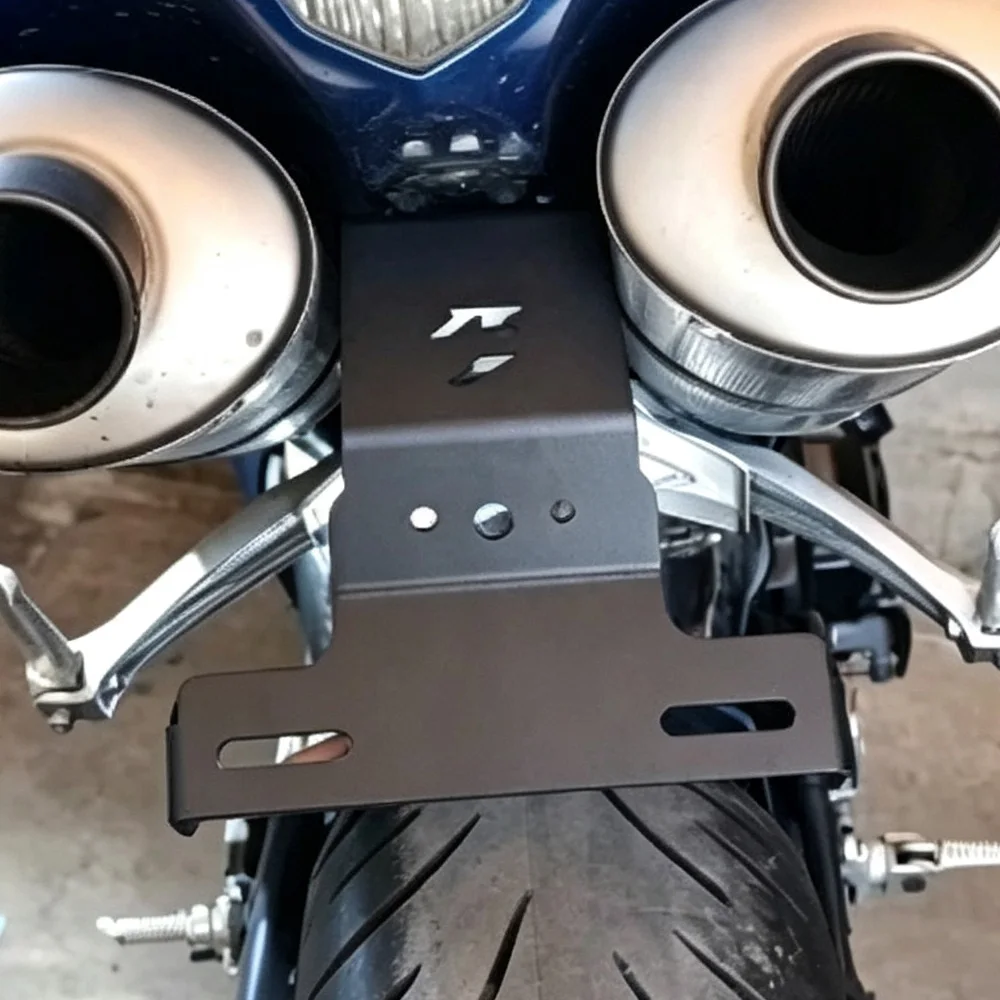 For Yamaha YZF R1 YZFR1 YZF-R1 2004-2014 2013 2012 2011 Motorcycle License Plate Holder Tail Tidy Frame with LED Light