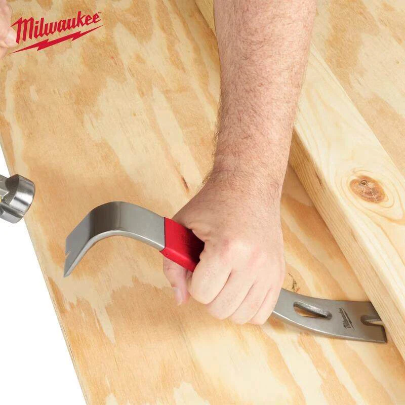 Milwaukee 12-Zoll-Nagelhebel, Hochleistungs-Nagelentferner, vibrationsdämpfender Griff, Industriequalität Hebelwerkzeug 4932478253/48-22-8034 – Detail 4