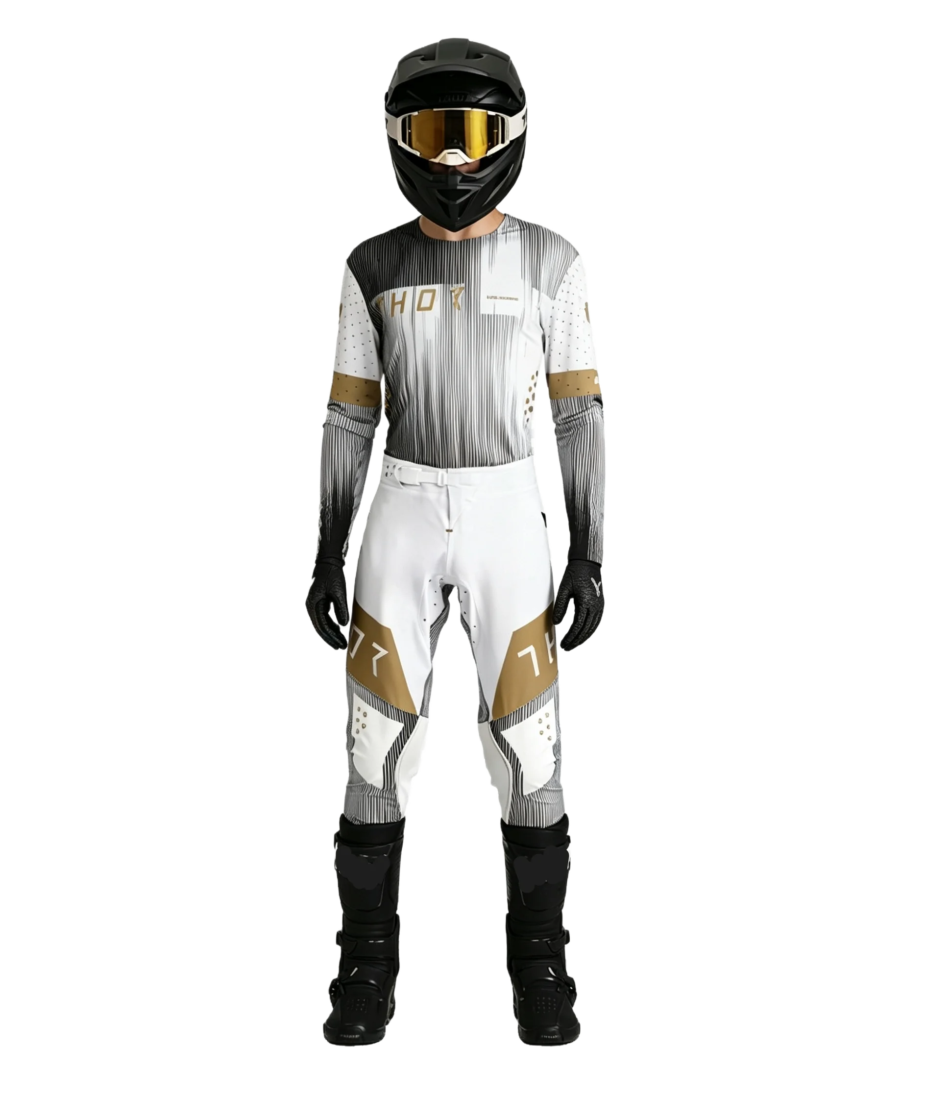 2027 Off Road FH Prime Pro Motocross Uitrusting Set, schakelbare Dirt Bike Mx Kit, Top Moto Combos, Motorpak, Dirt Bike Jersey Set