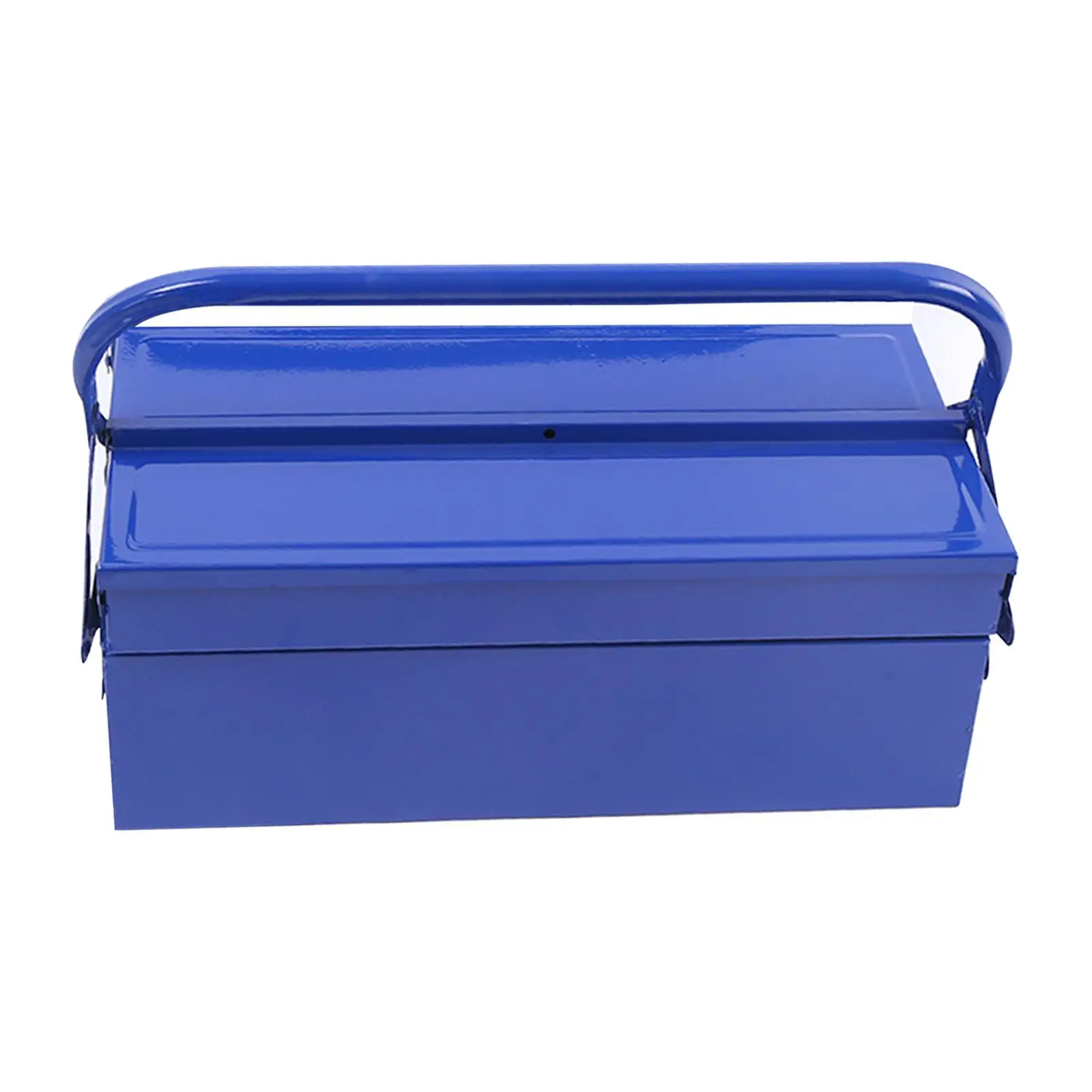 Portable Tool Box Durable with Handle Screw and Nuts Compartment Tray Drawer Repair Tool Storage Case for Garage Trunk