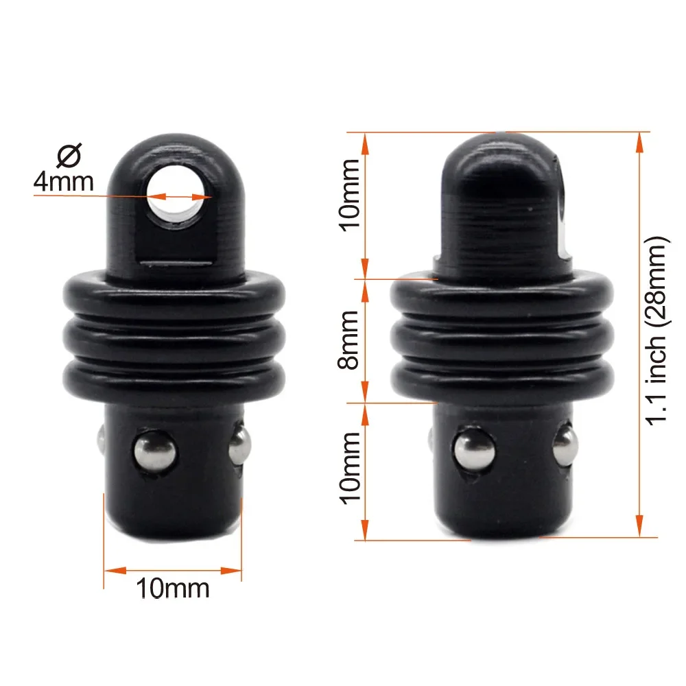 

Multi-function QD To Swivel Converter Adapter Head Handstop Quick Detach Adaptor Black Unique Design