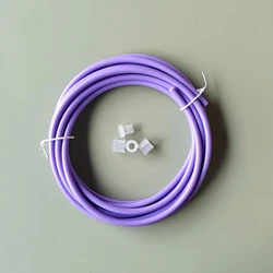 NEVERTOOLATE 6mm PVC rope with core thread wire cord 3.5 meter 80A 115grams jump rope spare rope accessories backup change rope