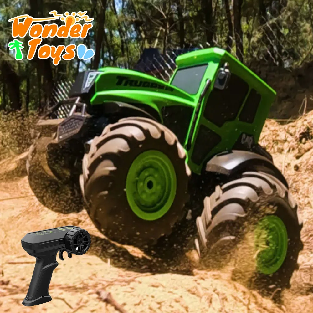 

1/14 Rc Farmer Truck Drift Cars Amphibious Racing Vehicle 2.4G Remote Controlled Car Off-Road Buggy Outdoor Water Toys for Boys