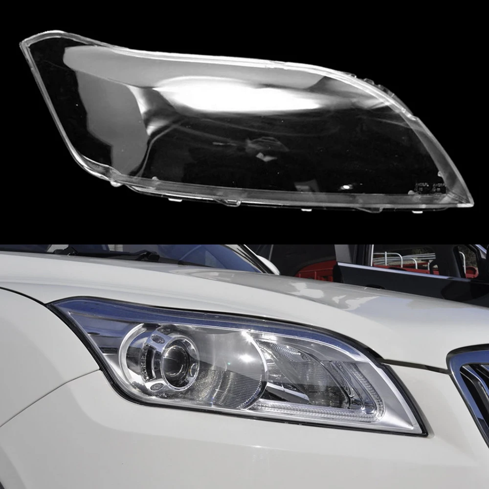 

For Lifan X60 2011-2015 Headlamp Cover Transparent Lamp Shade Headlight Shell Lens Plexiglass Replace Original Lampshade
