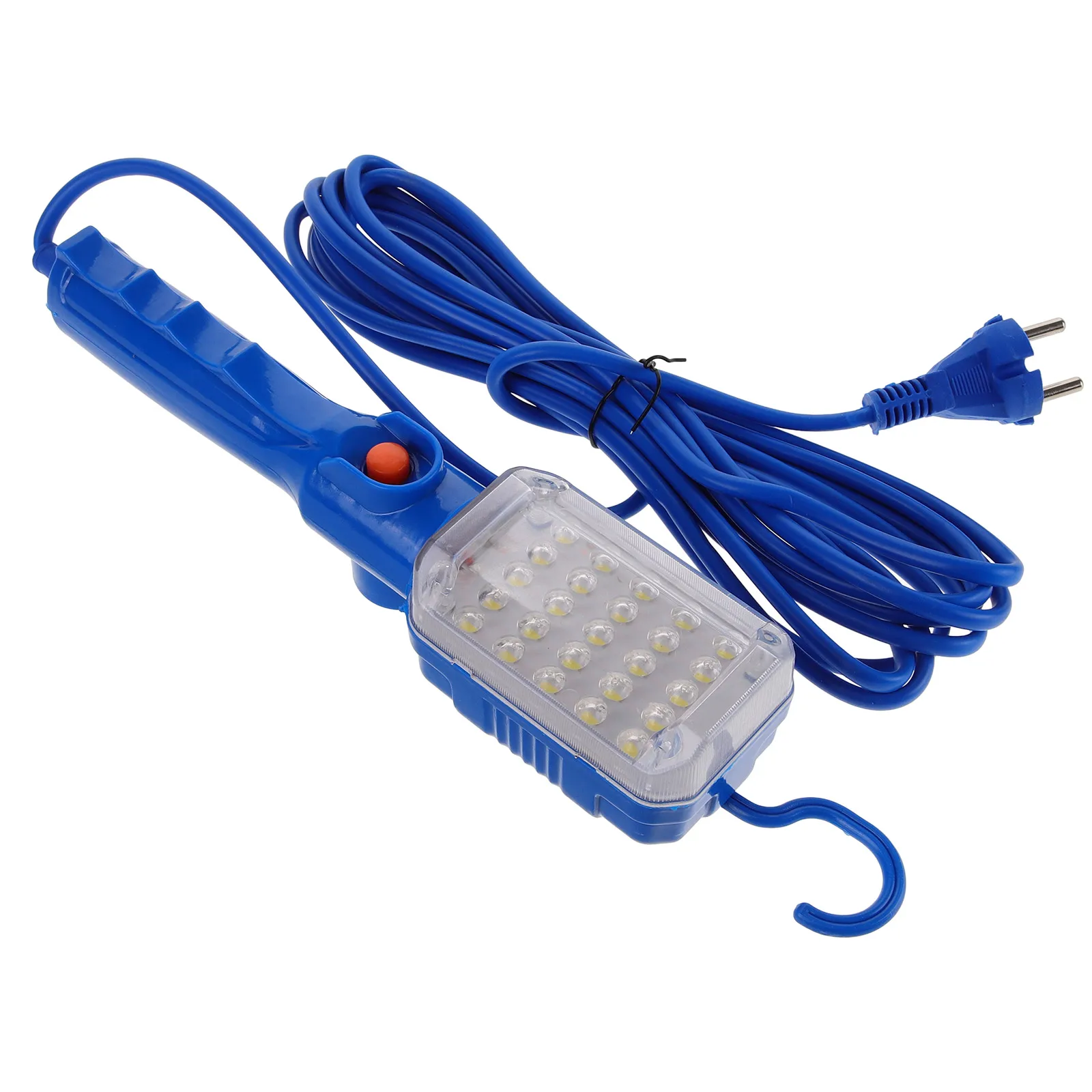 

Handheld LED Work Light for Car Repair Garage Workshop with Hook High Brightness ABS Utility Construction Lighting Tools