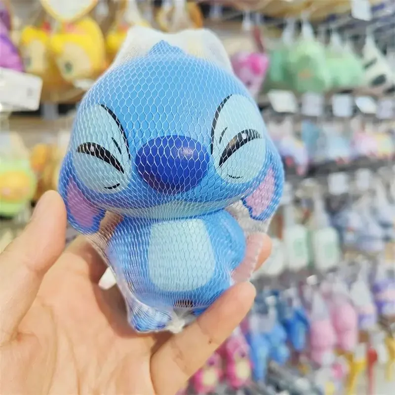 

new Stitch Model Doll Decompression Toys Kawaii Anime Lilo and Stitch Slow Rebound Stress Relief Toys For Kids Girl Boy Gifts
