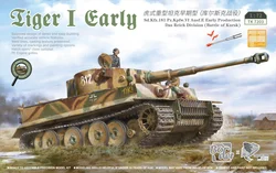 Border TK7203 1/72 Tiger I 초기 생산 'TiKi' 다스 라이히 디비전 1943 쿠르스크 모델 키트