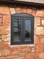 DN Custom Commercial and Residential Latest Designs Aluminum Casement Window Aluminium Tilt and Turn Windows Security Anti-thief