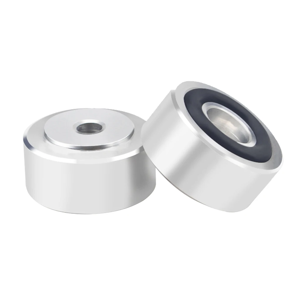 4 قطعة مكبر هاي فاي المسامير حامل قدم وسادة سبائك الألومنيوم عزل امتصاص الصدمات مكبر للصوت قاعدة قدم المضادة للانزلاق لمكبر الصوت DAC #4