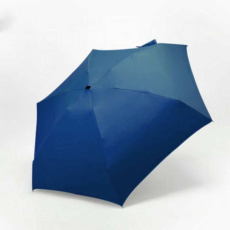 Fashion Folding Umbrella Sunny And Rainy Women Rainproof Sun Protection Gift Men Mini Pocket Parasol Anti-UV Rainproof Portable