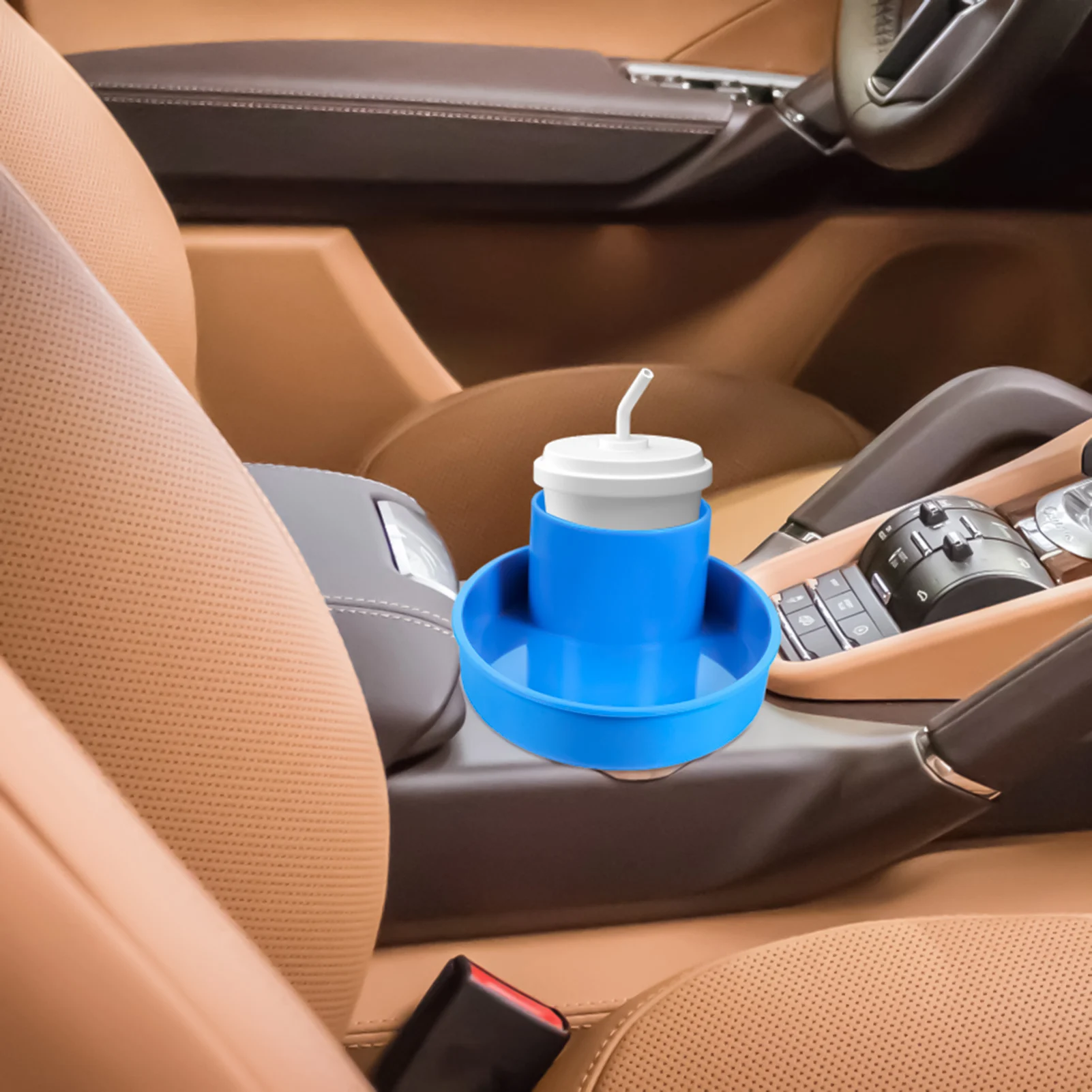 Cup Holder Tray for Car Seats Convenient to Install Vehicle Desk Organizer Suitable for Improve Child's Feeding Experience