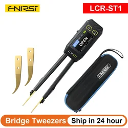 FNIRSI LCR-ST1 pinzette a ponte LCR SMD ESR Tester resistenza misuratori di capacità induttanza continuità strumenti di misurazione del diodo