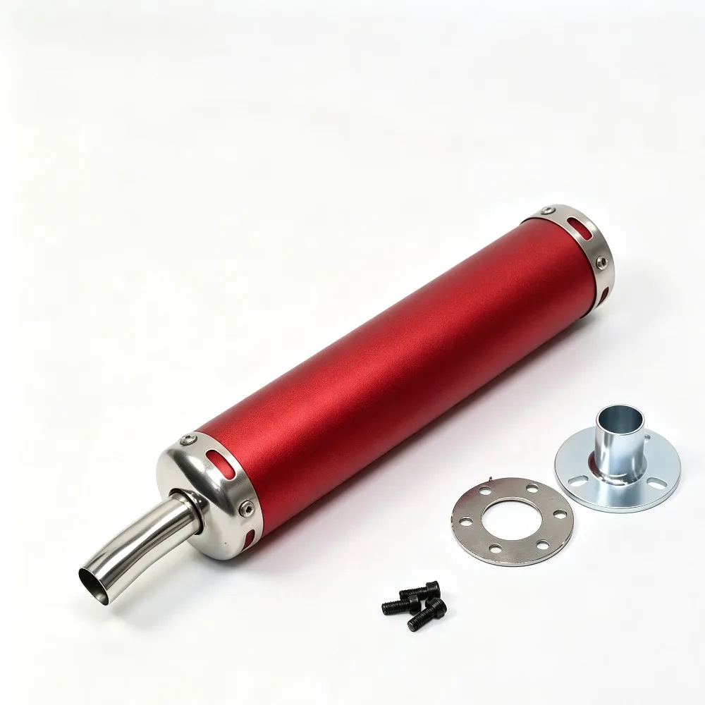 For Honda Suzuki KawasakiMotorcycle 2 Stroke Exhaust Muffler Replacement50-250cc NSR250 VFR400 RGV250 TZR250 Rs125 I Ncluded view 3