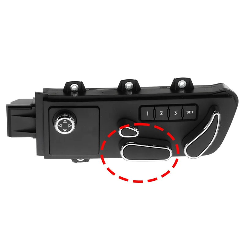 

2X Car Seat Position Adjustment Switch Button 3W5959765A For Bentley Continental Flying Spur 2006 -2013 3W5959765B