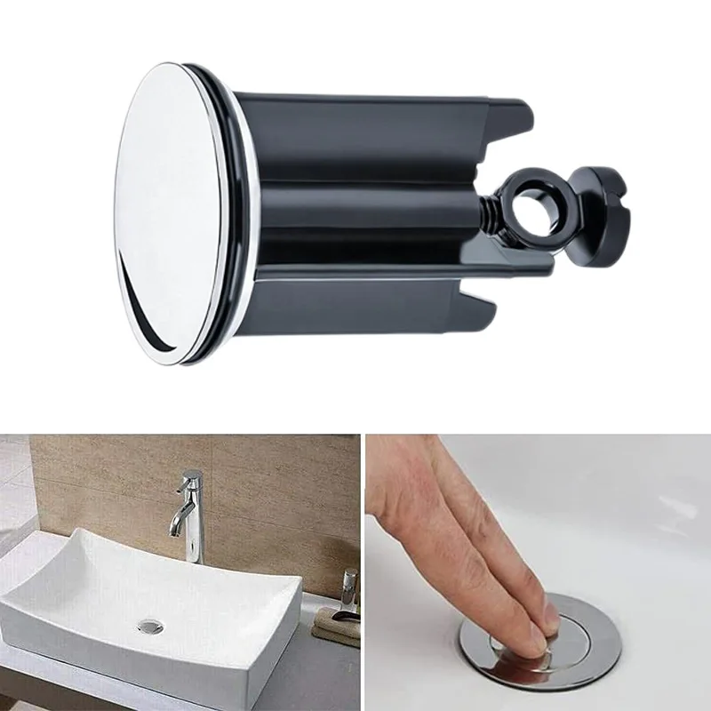 

Bathroom Wash Basin Plug Universal Copper Cover Sink 40mm Pop-Up Plug Replacement Drain Plug Bathroom Accessories