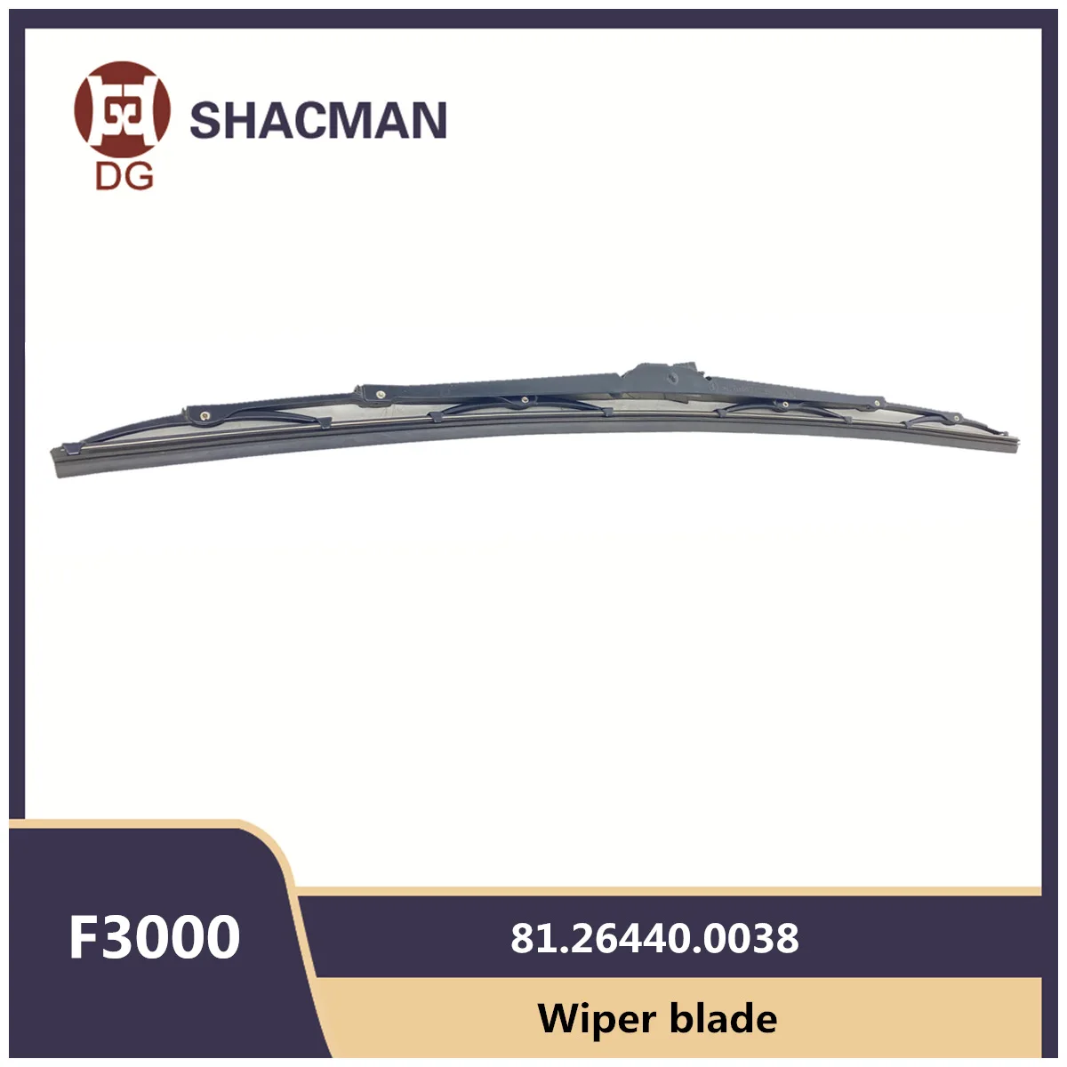 1 pcs Wiper blade 81.26440.0038 for SHACMAN F3000 heavy truck parts wiper arm 60cm long