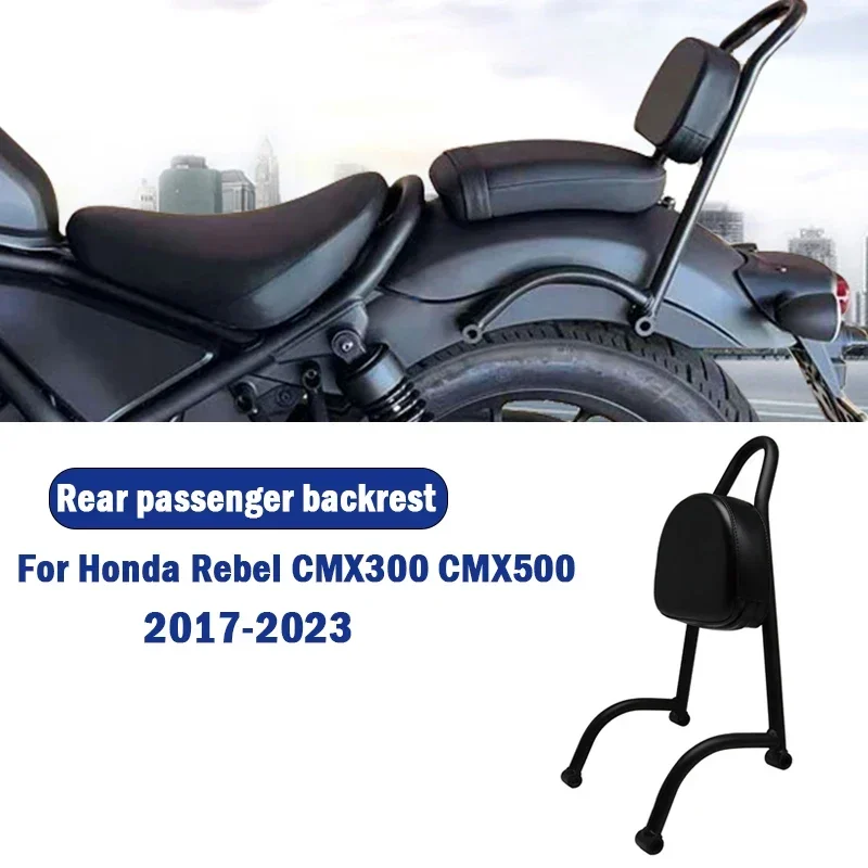 

Magekyn Back Rest Sissy Bar For Honda Rebel CMX300 CMX500 CMX 500 300 2017-2023 Rear Passenger Backrest