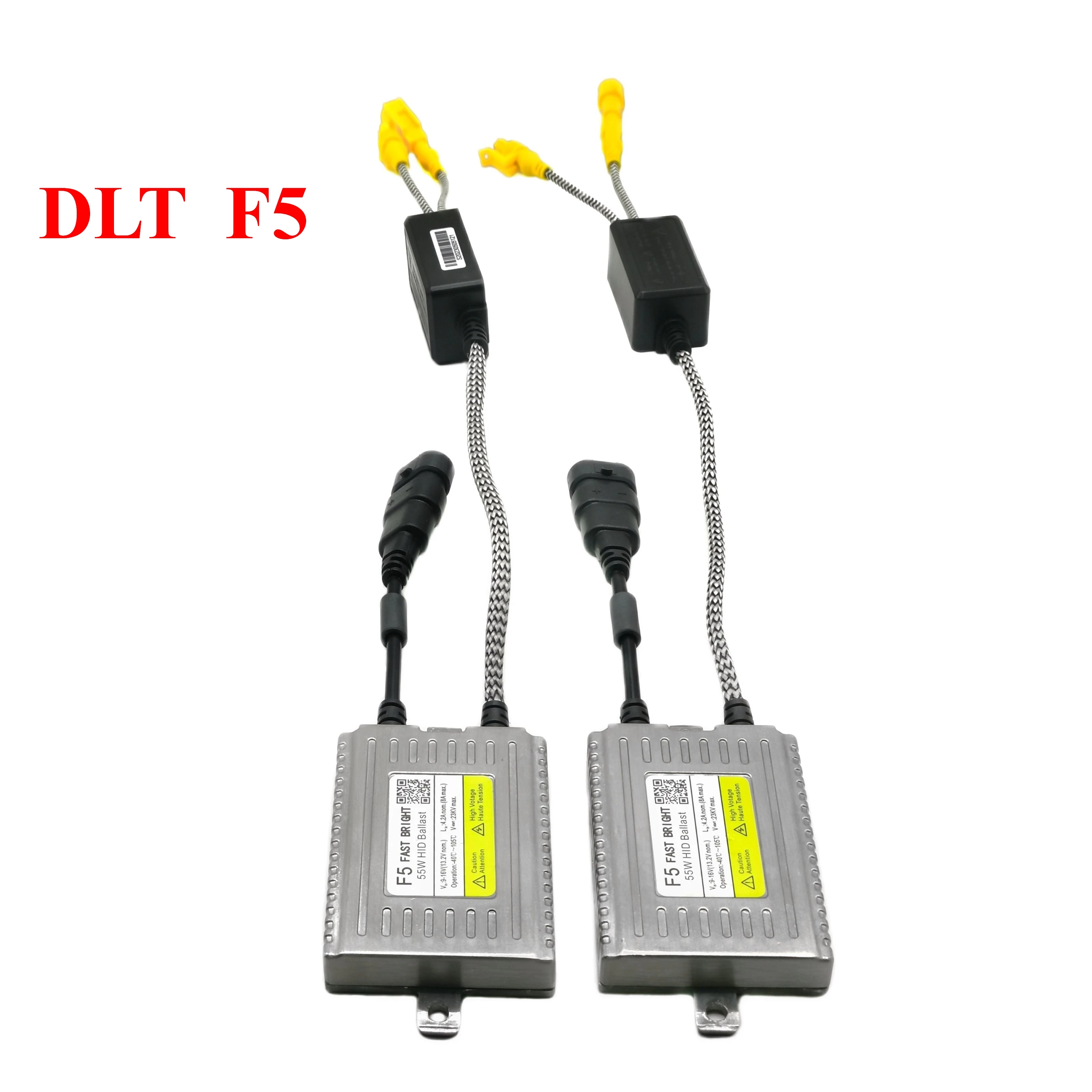 

Genuine DLT F5 Xenon Ballasts 55W 5800Lumen Fast Bright Reactors For H1 H3 H7 H11 9005 9006 HID Bulbs 12V 24V Cars Headlights