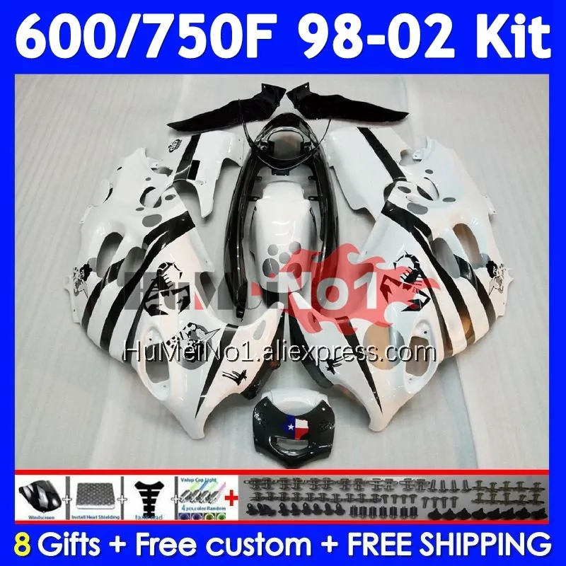 

Kit For SUZUKI KATANA GSXF 750 600 GSXF750 114No.60 GSXF600 98 99 00 01 02 GSX750F 1998 1999 2000 2001 Scorpion 2002 Fairing